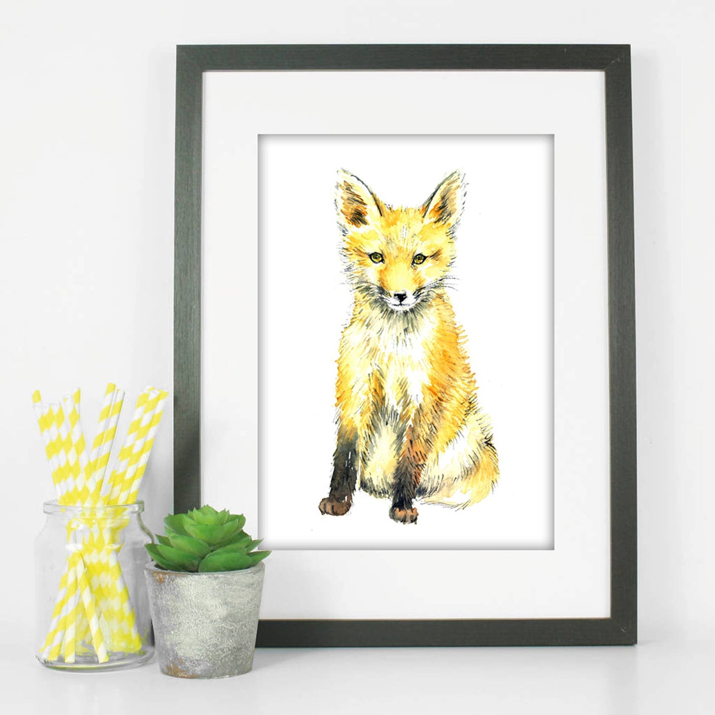 Baby Fox Art Print