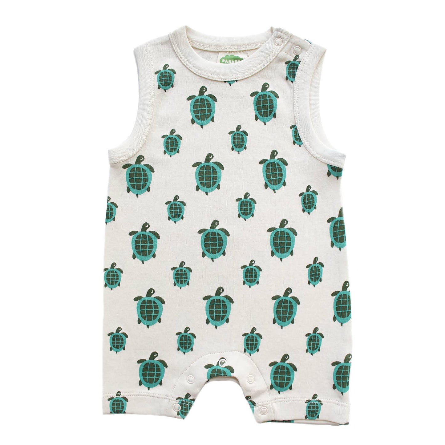 Tank Rompers - Signature Prints: Palm Leaves / 12-18 Months