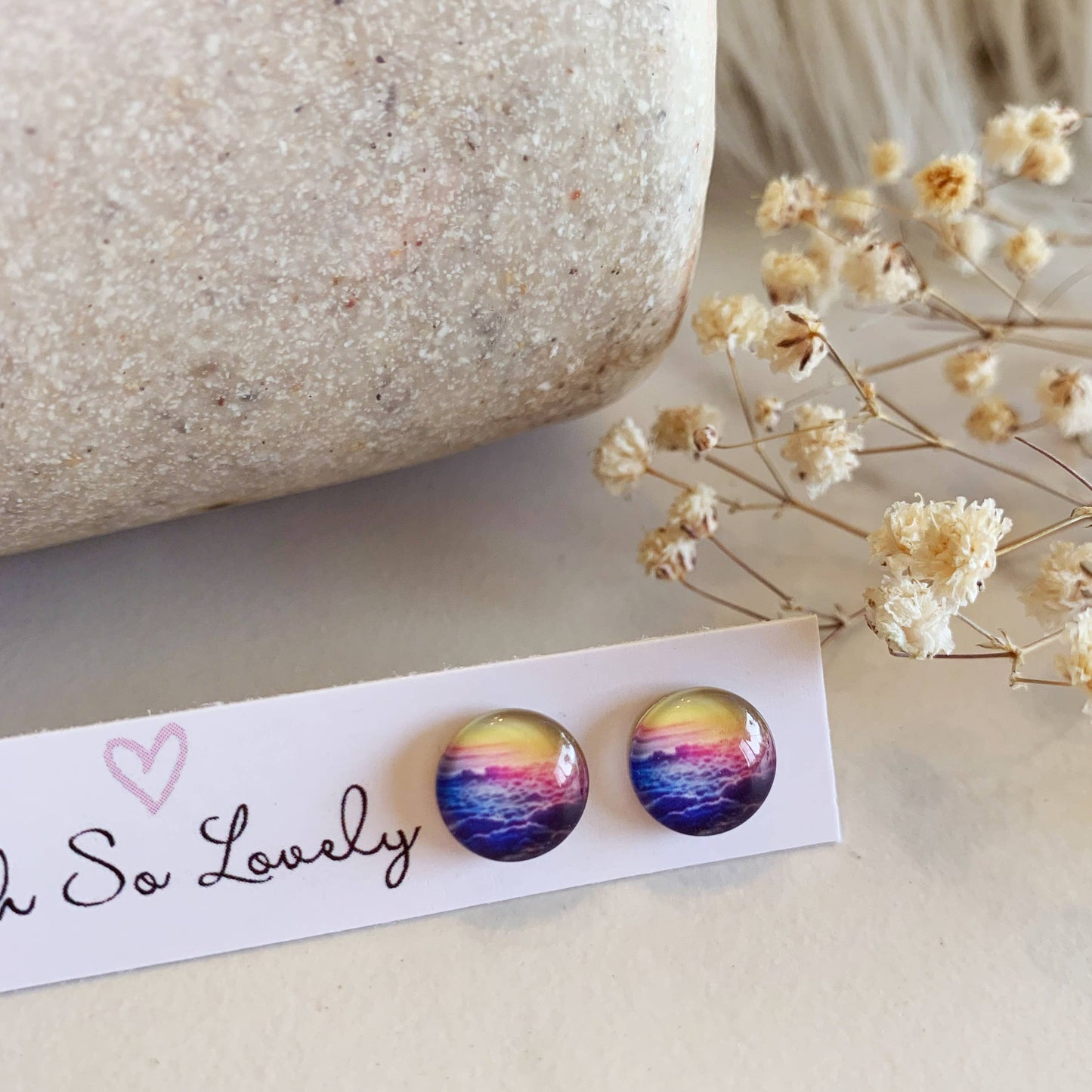 Sunset Cloud Earrings