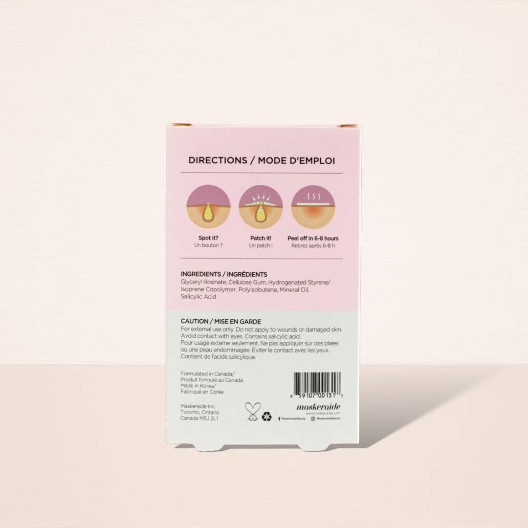 Invisible Hydrocolloid Patches