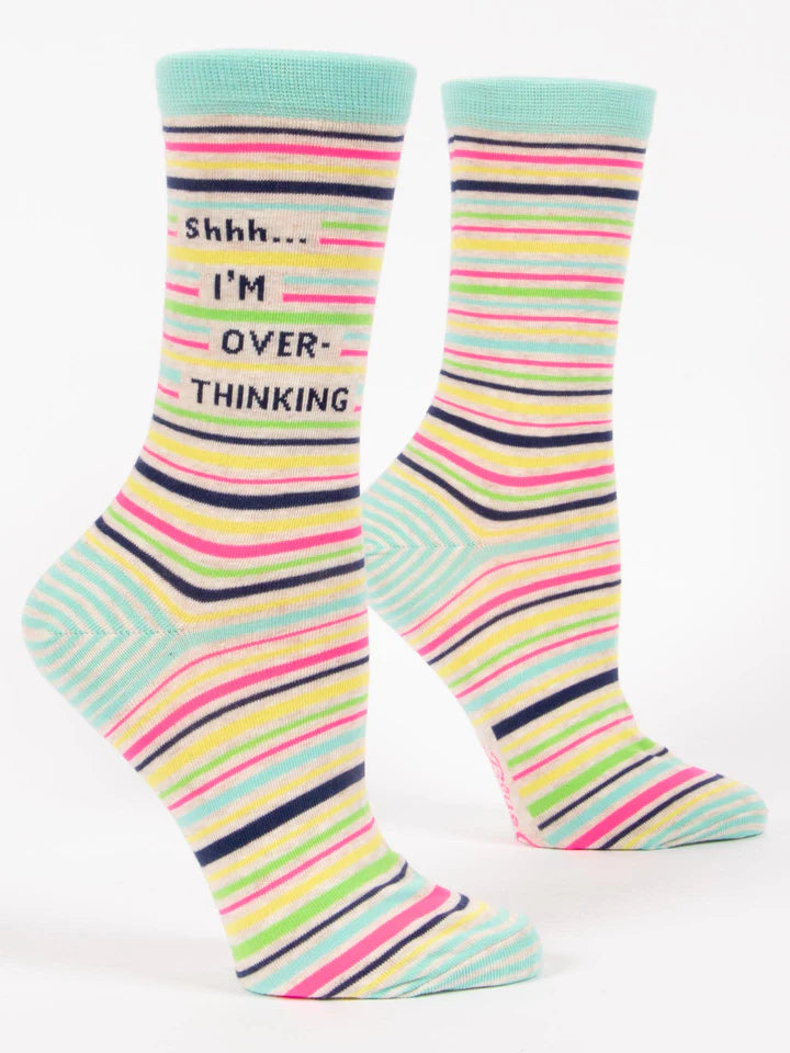 Shhh....I'm over thinking crew socks