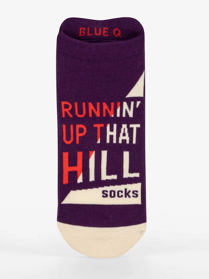Runnin up that Hill sneaker socks