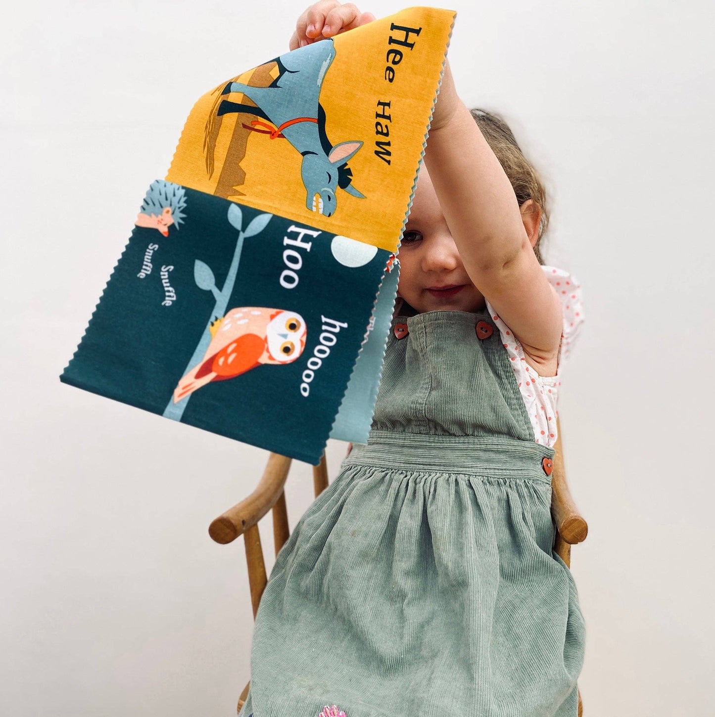 ThreadBear Design | Noisy Farmyard Rag Book