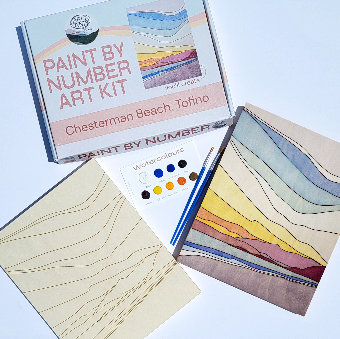 Paint By Number Art Kit Tofino