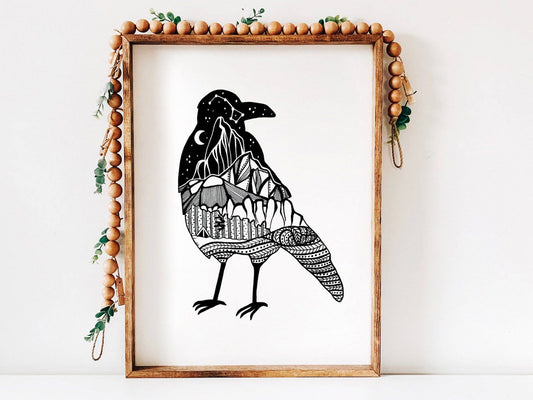 Crow Print