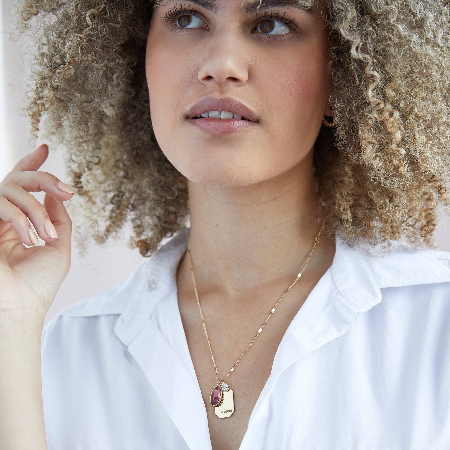 February Birthstone Necklace | Birthday Jewelry