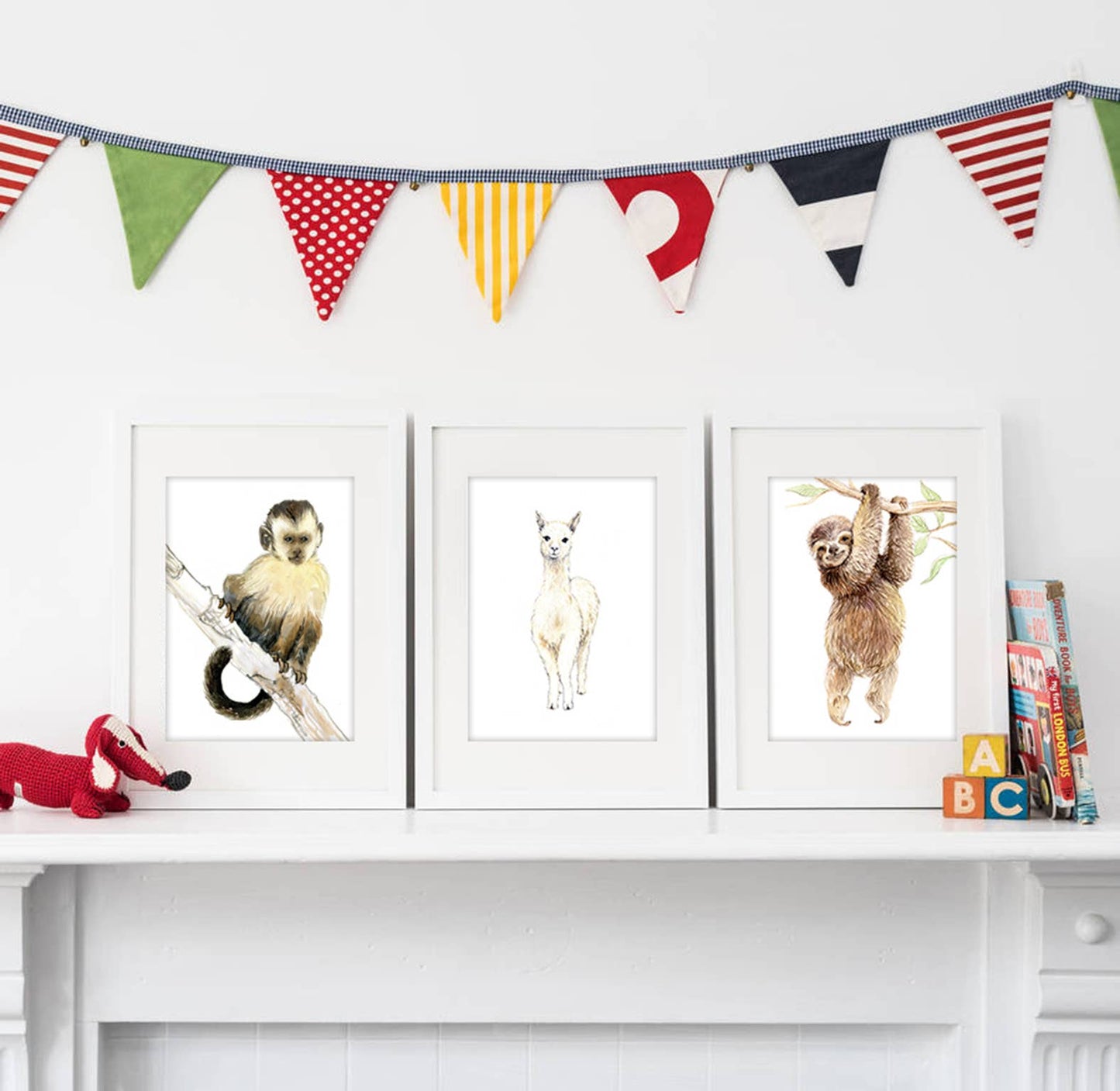 Baby Sloth Art Print