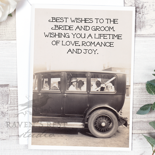Best Wishes To The Bride and Groom. Wishing You a Lifetime..