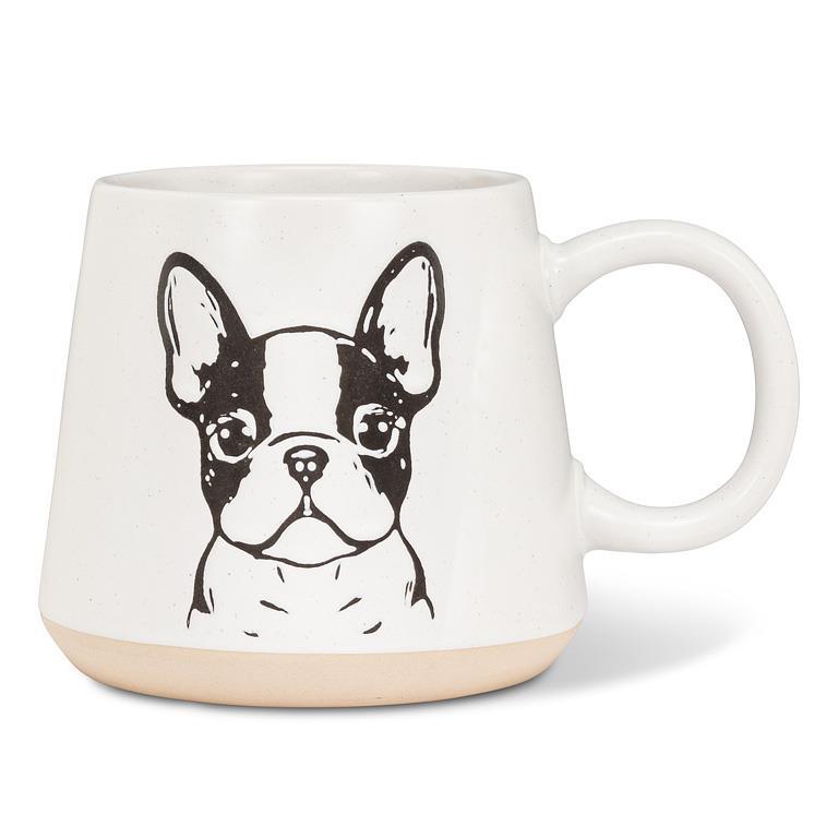 Oversized Mug with Boston Terrier
