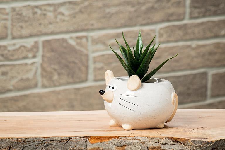 Small Mouse Planter
