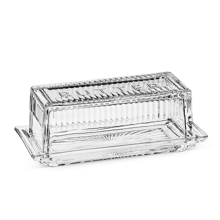 Butter Dish and Cover Quarter Pound