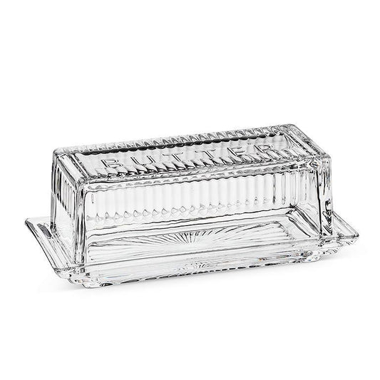 Butter Dish and Cover Quarter Pound