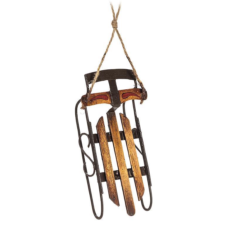 Wooden Sled-Ornament