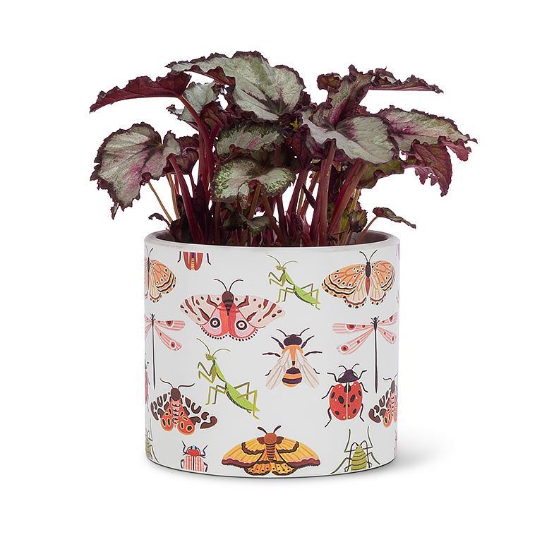 All Over Bugs Plant Pot