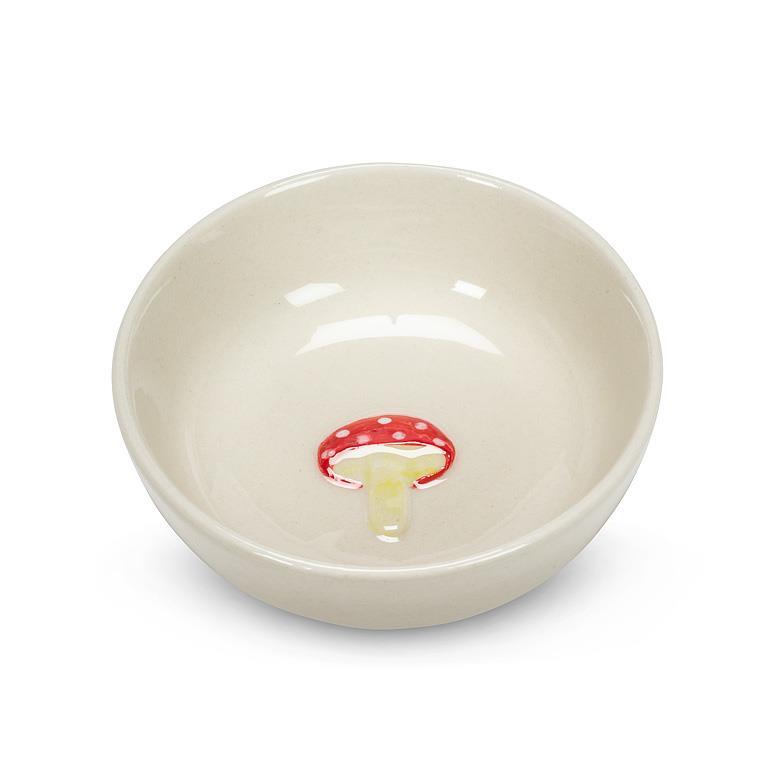 Small Bowl With Mushroom