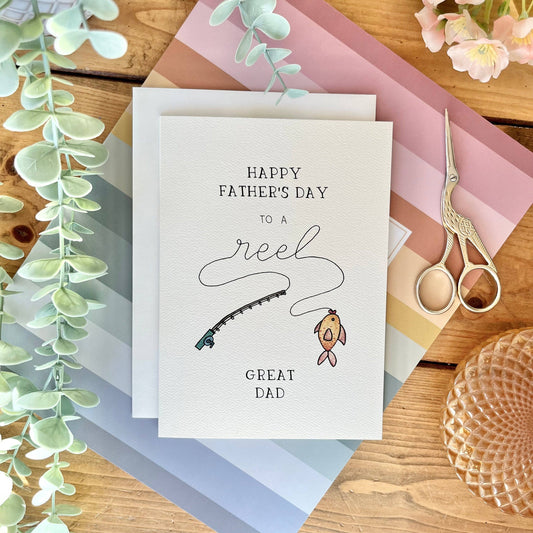 Reel Great Dad Card