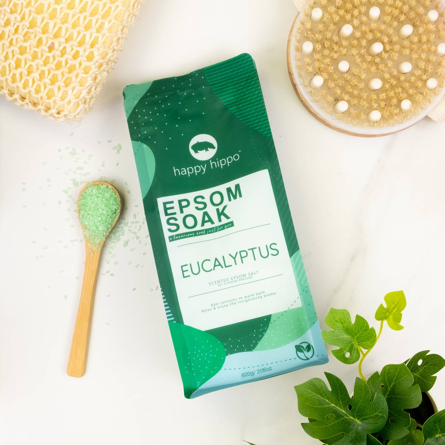 Eucalyptus-Cold Buster - Pure Epsom Soak 600g