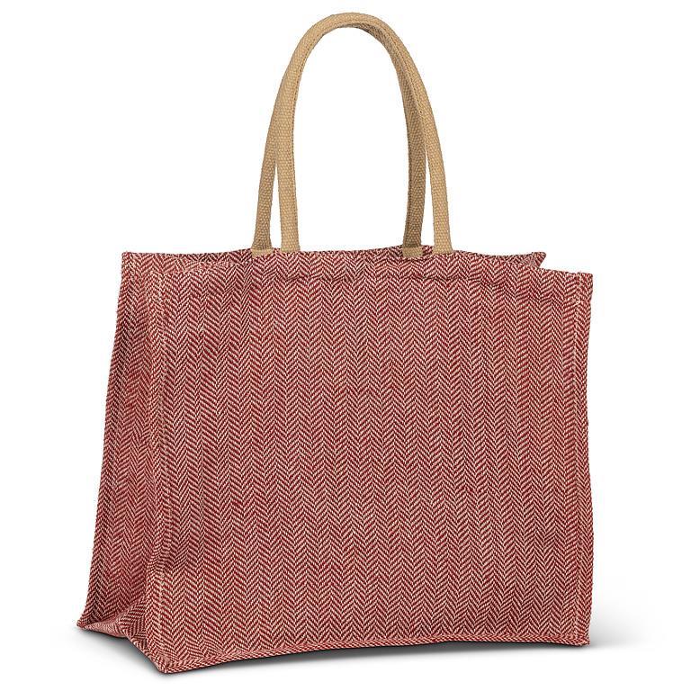 Herringbone Tote Bag Assorted Colours