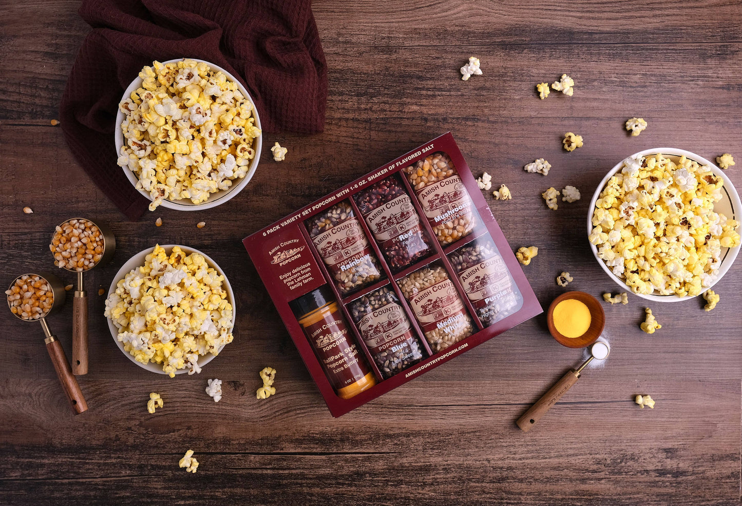 Popcorn 6 pack kit