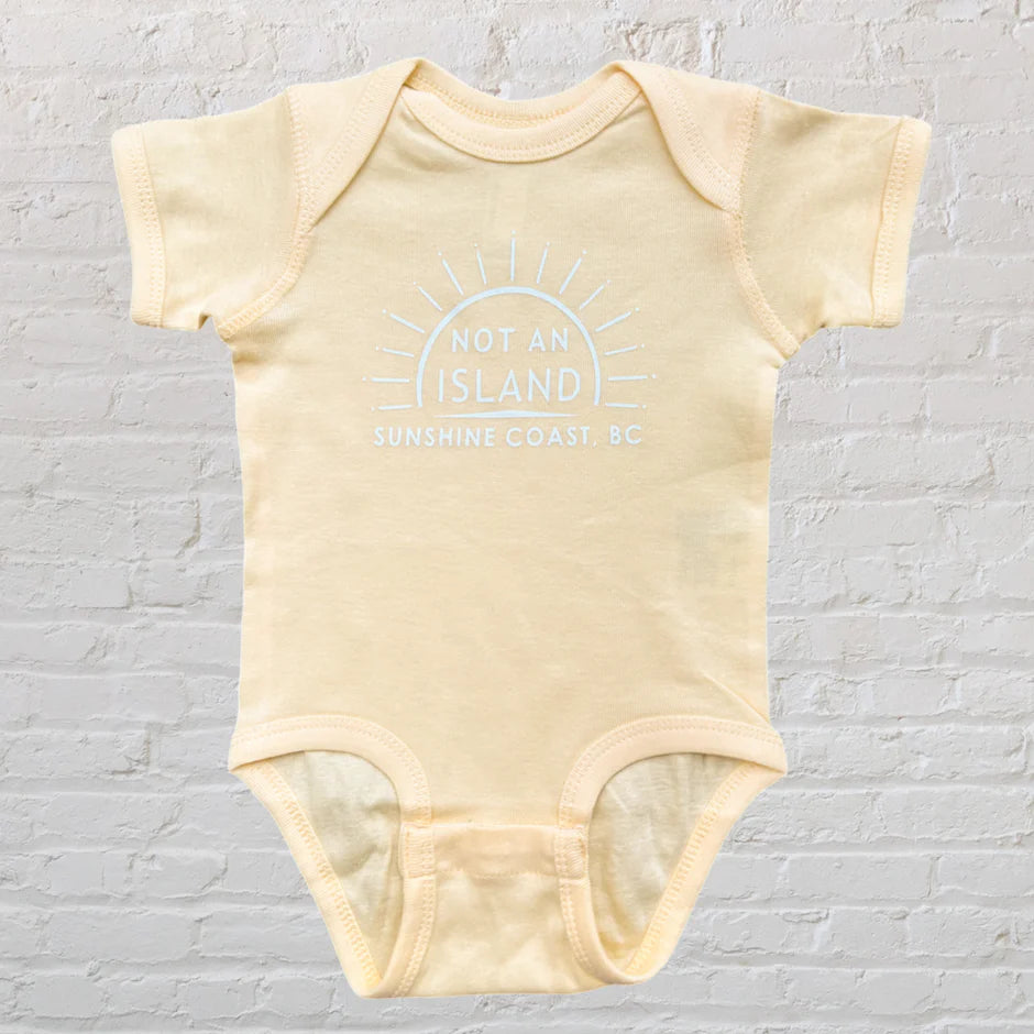 Not an Island Baby Onsie