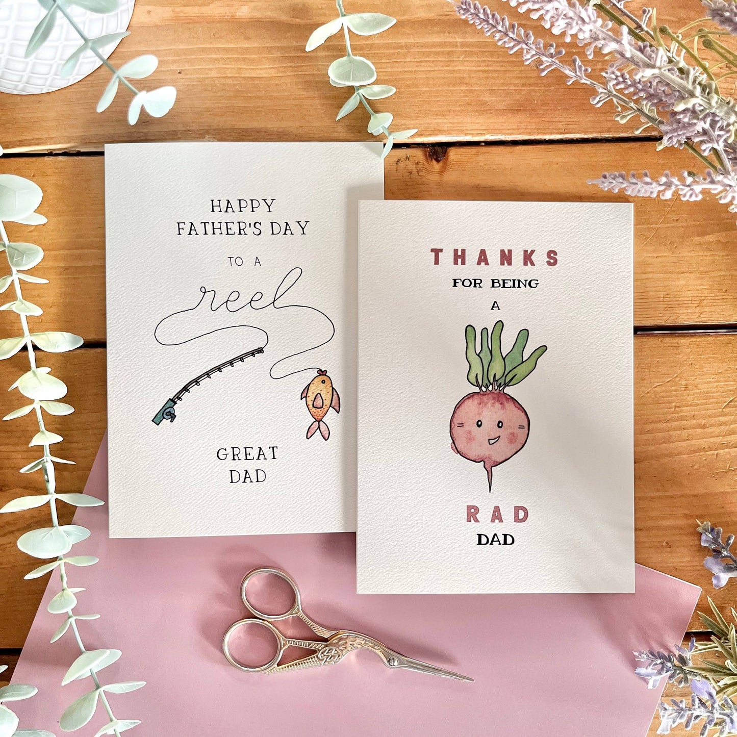 Reel Great Dad Card
