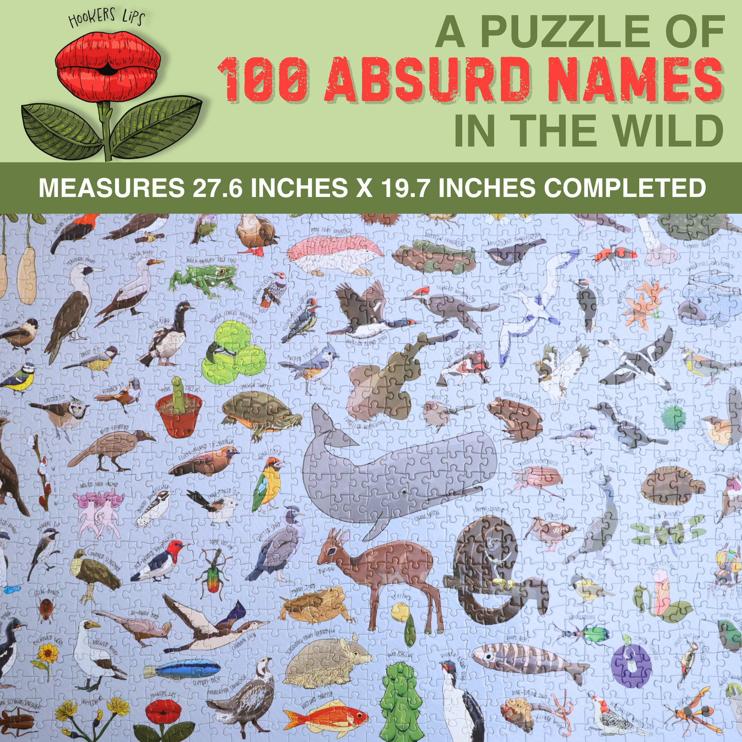 Silly Nature Puzzle – 1,000 Piece Funny Nature Gift
