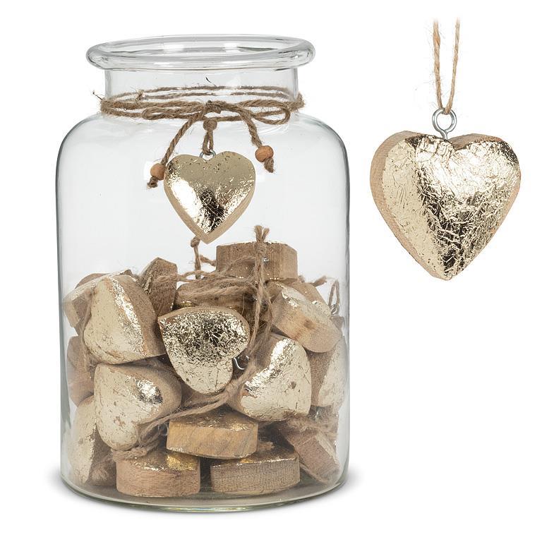 Gold Heart Ornament