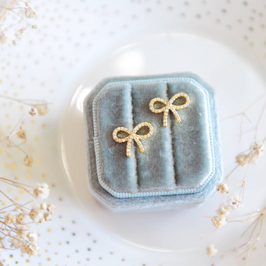 Bow Stud Earrings