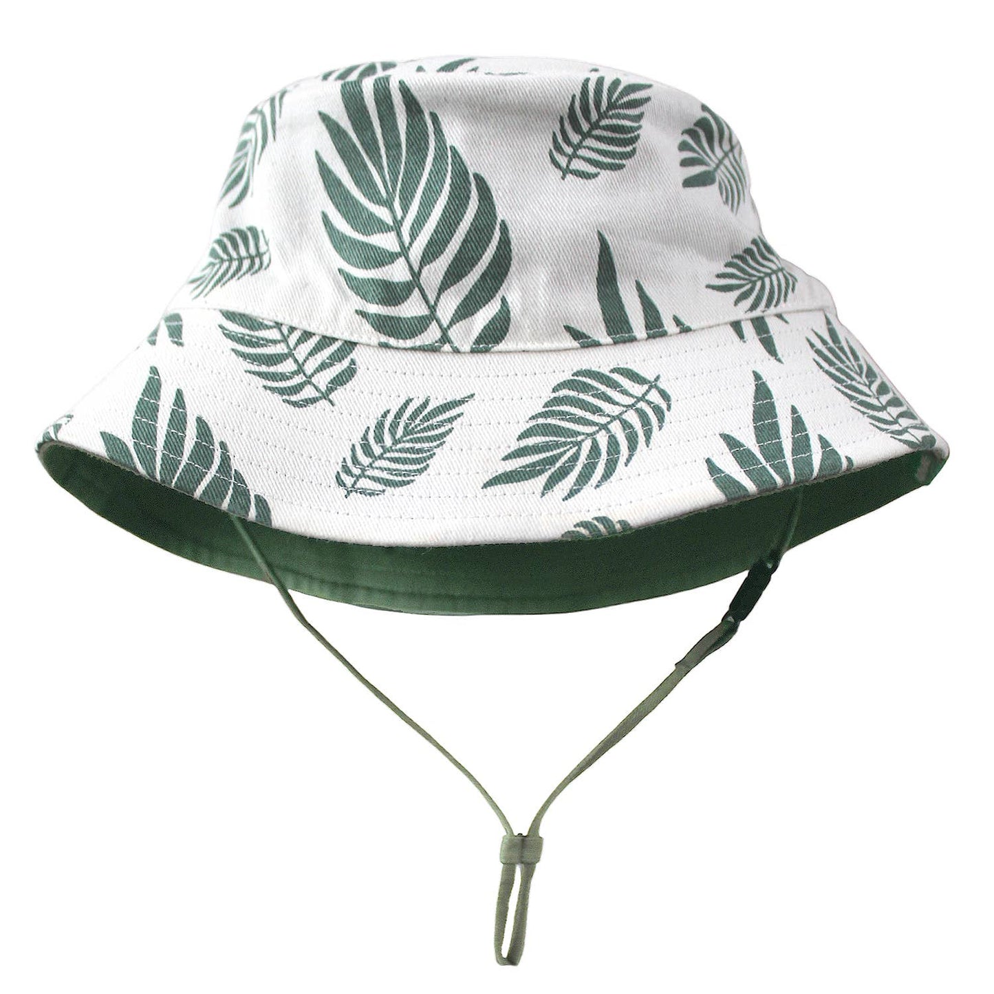 Reversible Organic Cotton Bucket Hats: Medium (12-24 Months) / Pineapples and Honey