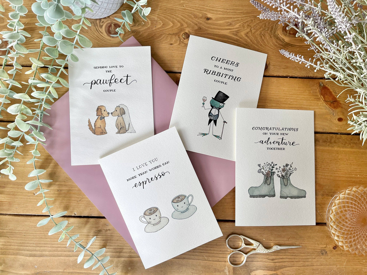 More Than Words Can Espresso Card
