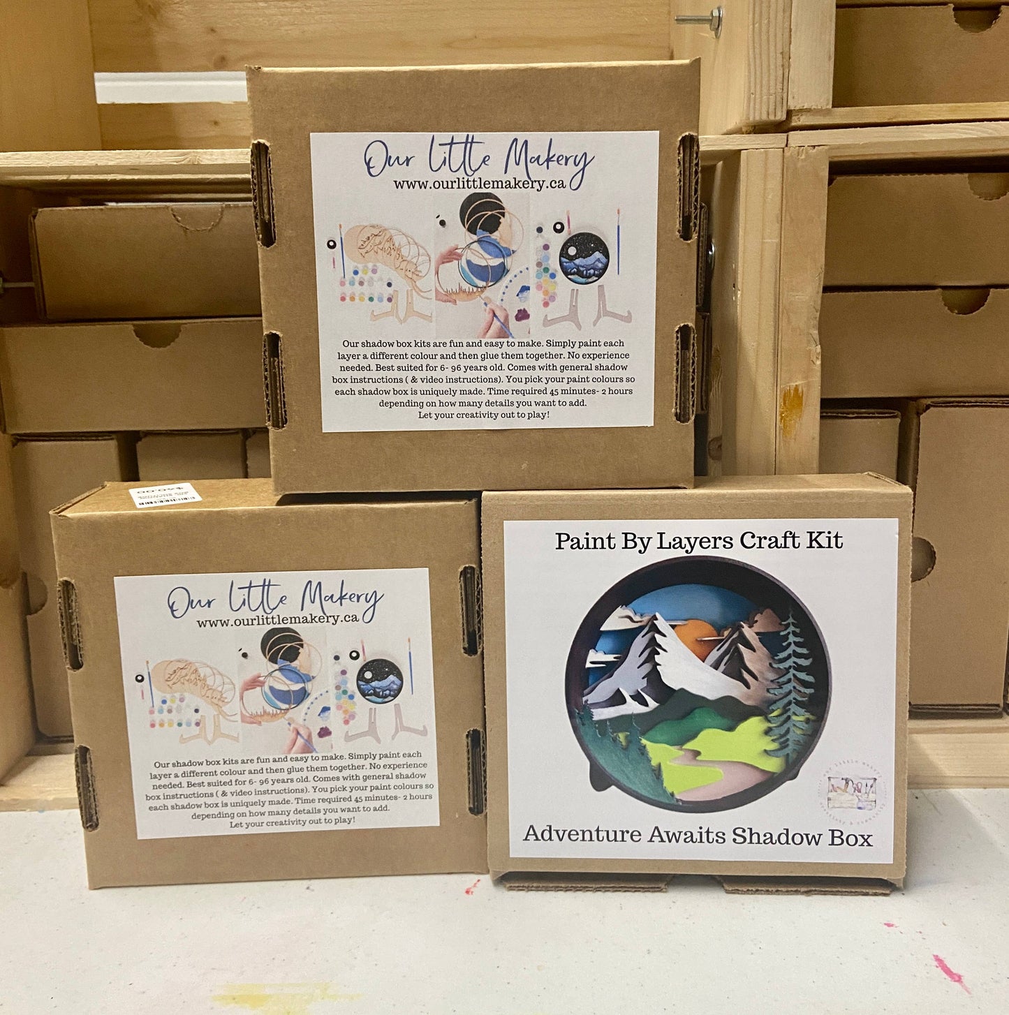 Wolf Shadow Box Kit