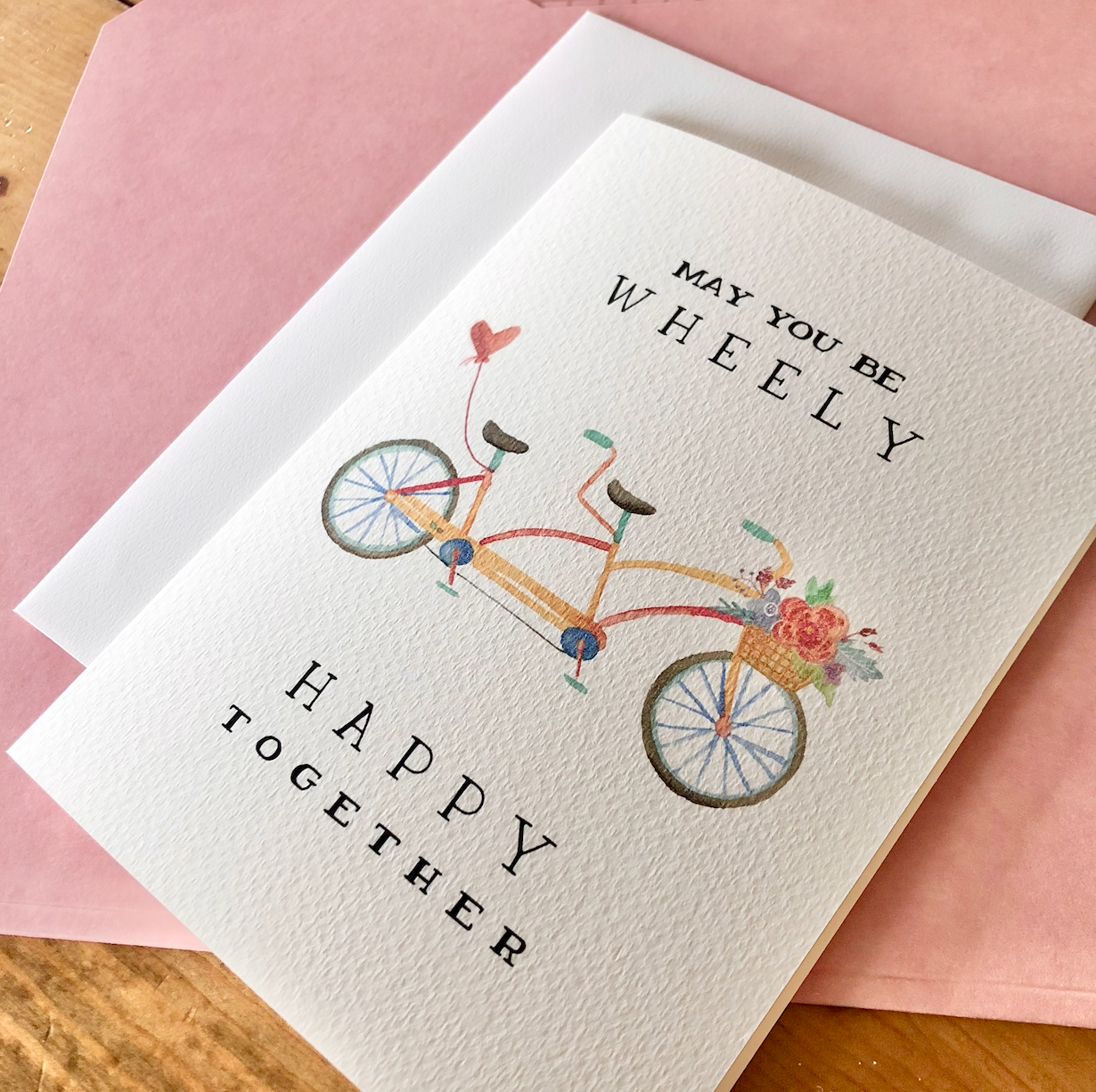 Wheely Happy Together - Greeting Card