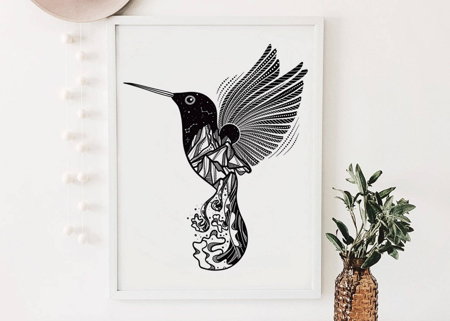 Hummingbird Print