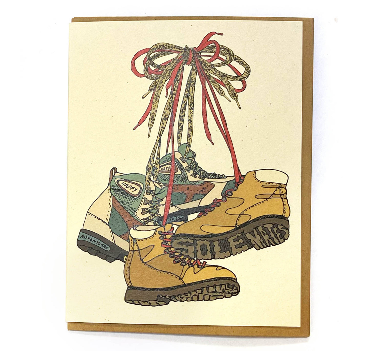 Sole Mates Hiking Boots Card
