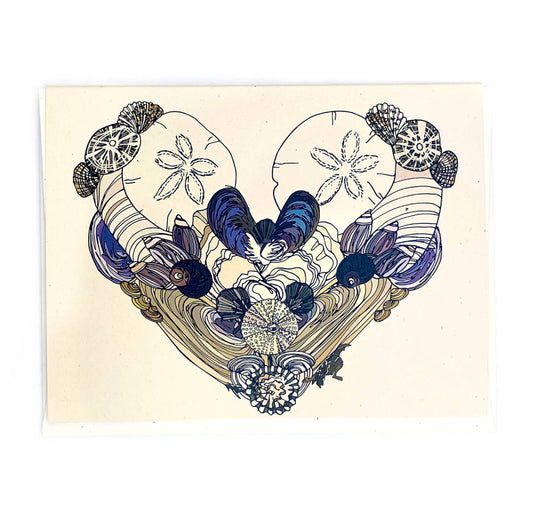 Heart Shell Card