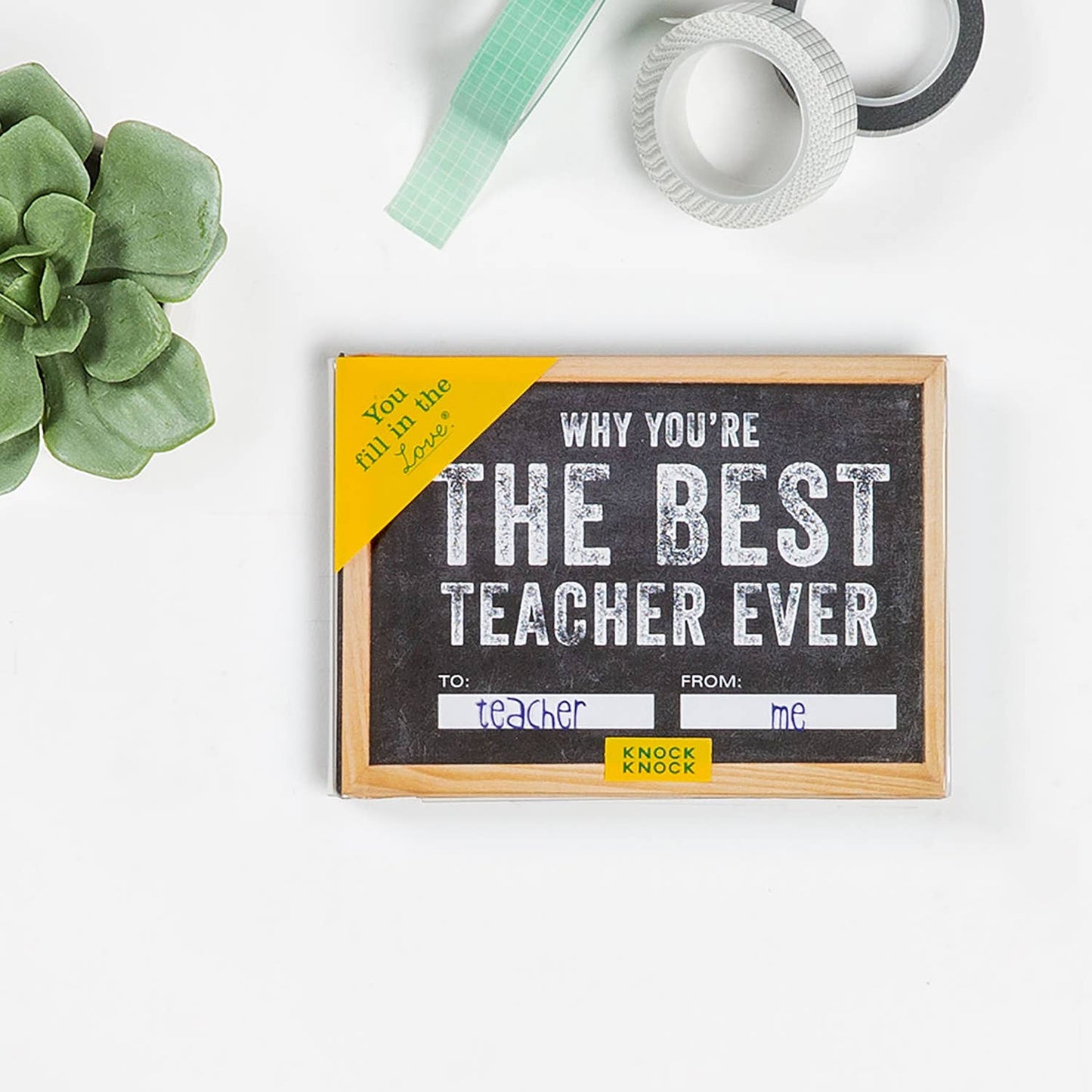 Why You're the Best Teacher Ever Fill in the Love® Book