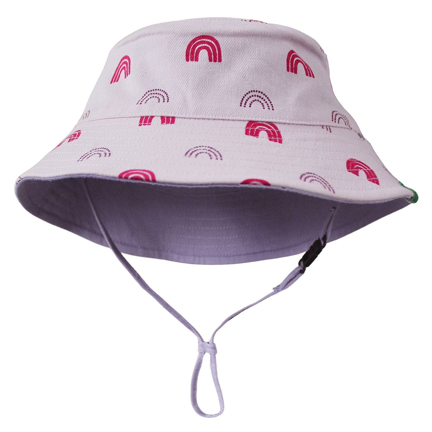 Reversible Organic Cotton Bucket Hats: Small (6-12 Months) / Pineapples and Honey