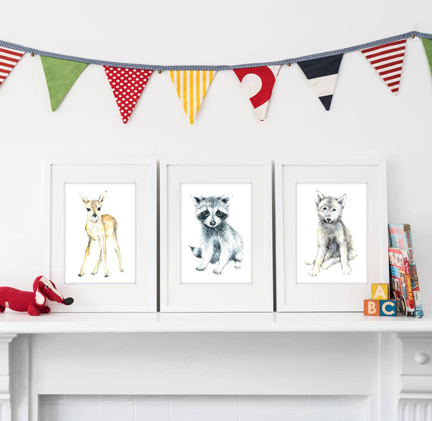 Baby Wolf Art Print