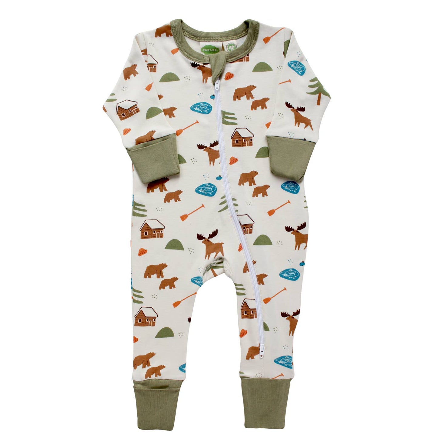 Baby Romper 2 way zipper