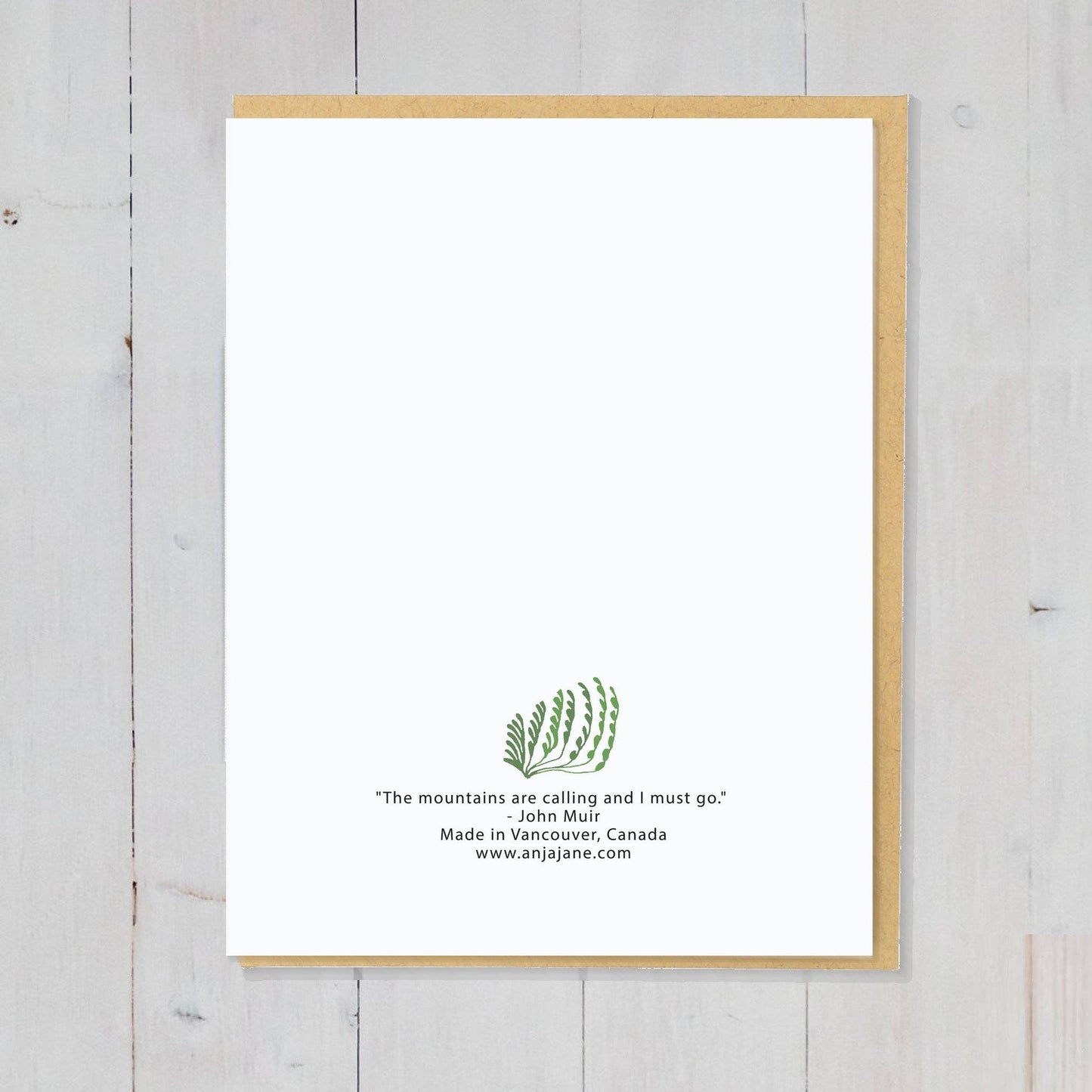 The Mountains Are Calling Greeting Card