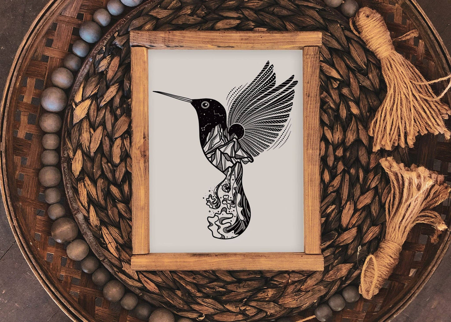 Hummingbird Print