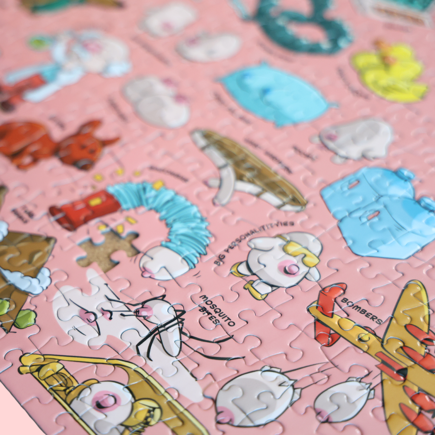 Tit's A Puzzle - Funny Boob Themed 1000 Piece Jigsaw Puzzle
