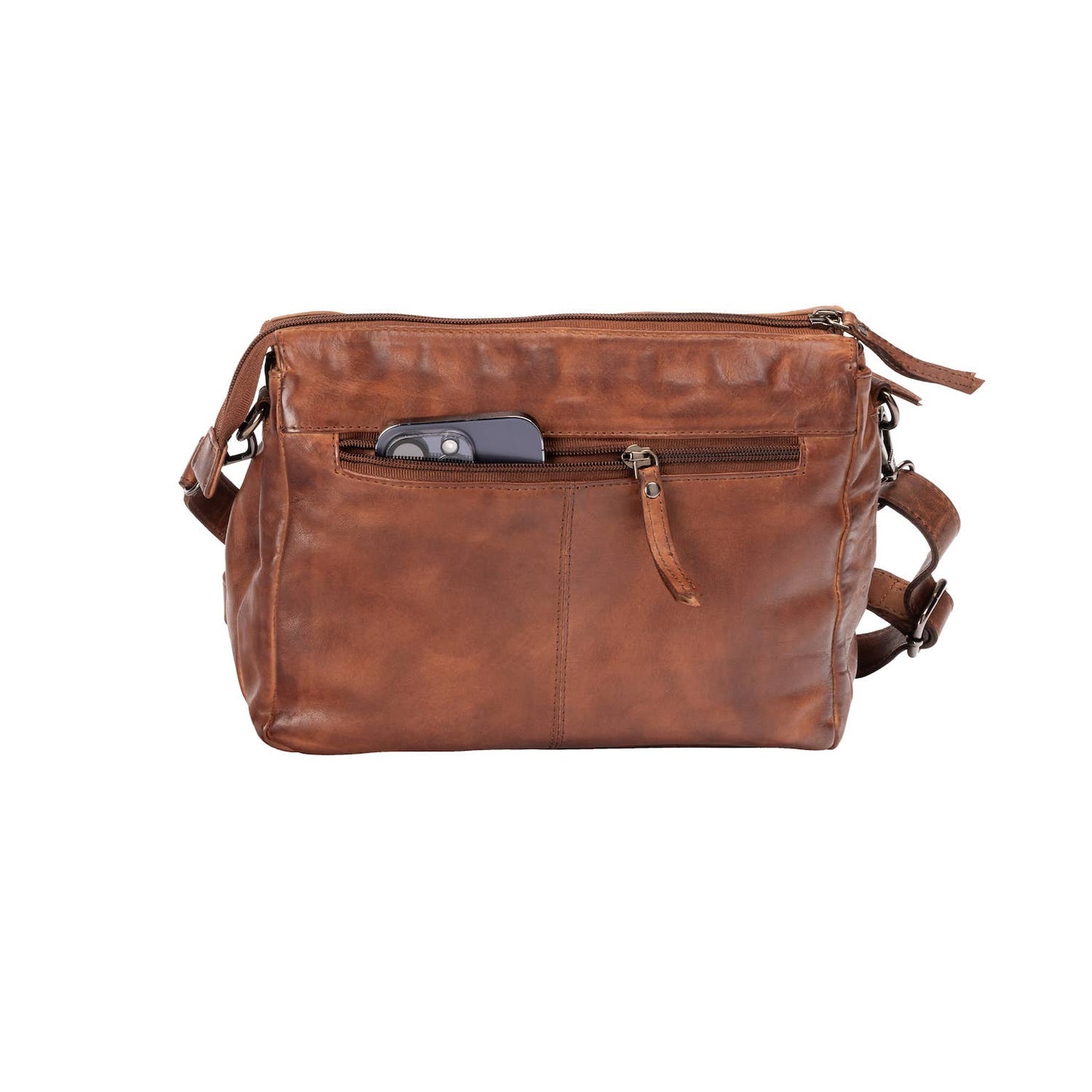 Leather Shoulder Bag June
