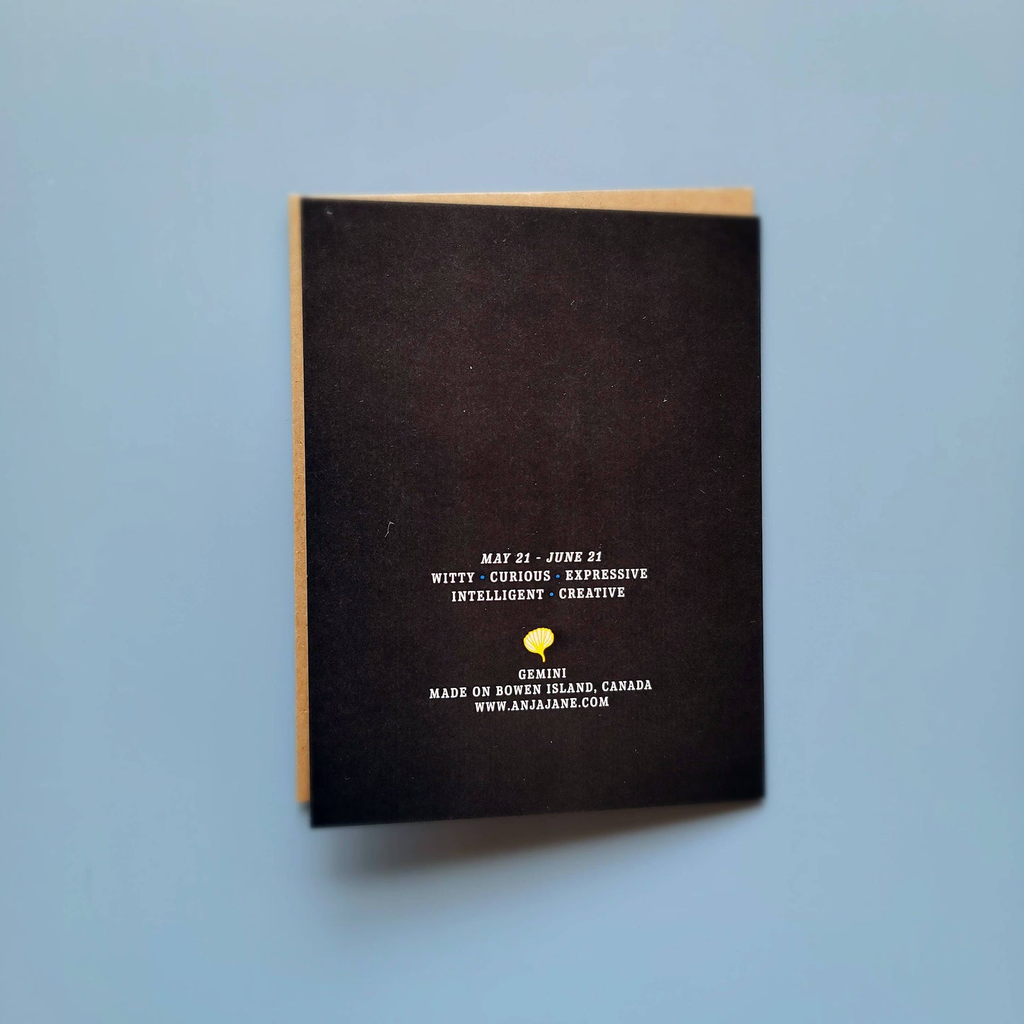 Gemini Zodiac Greeting Card