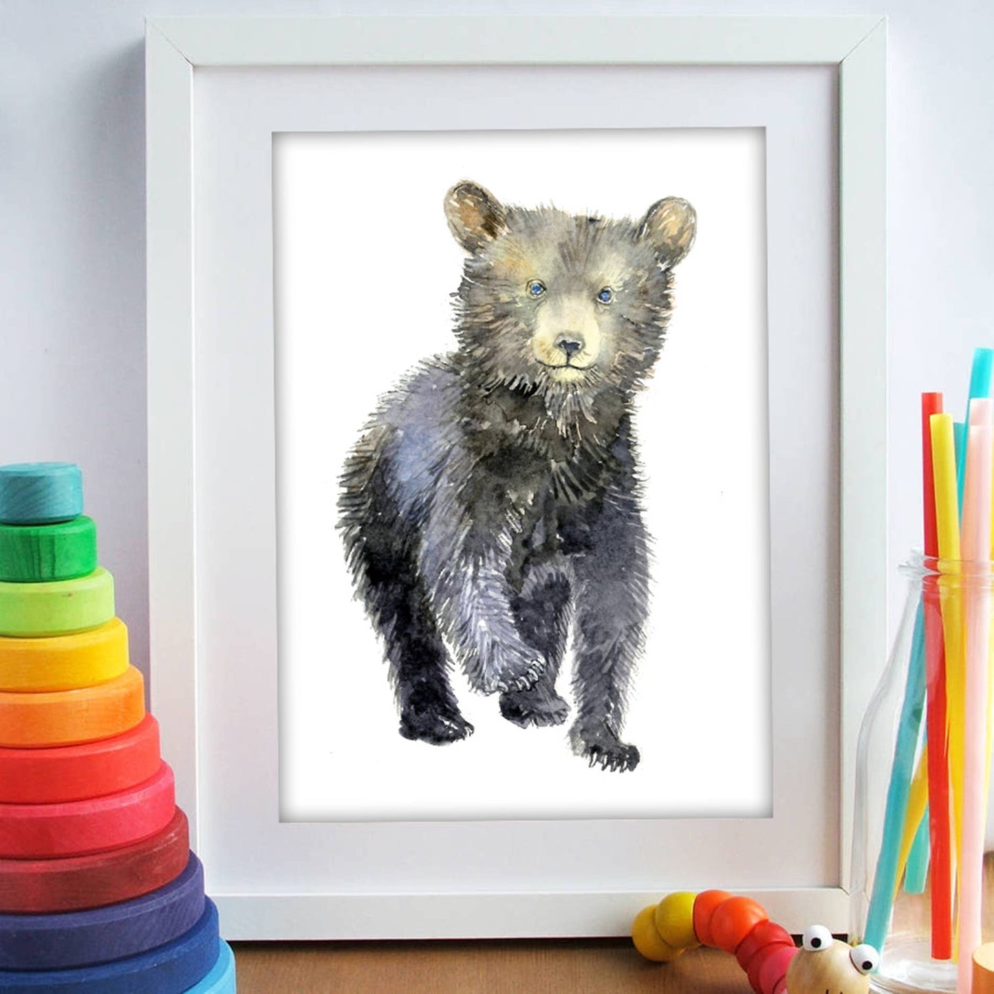 Baby Bear Art Print