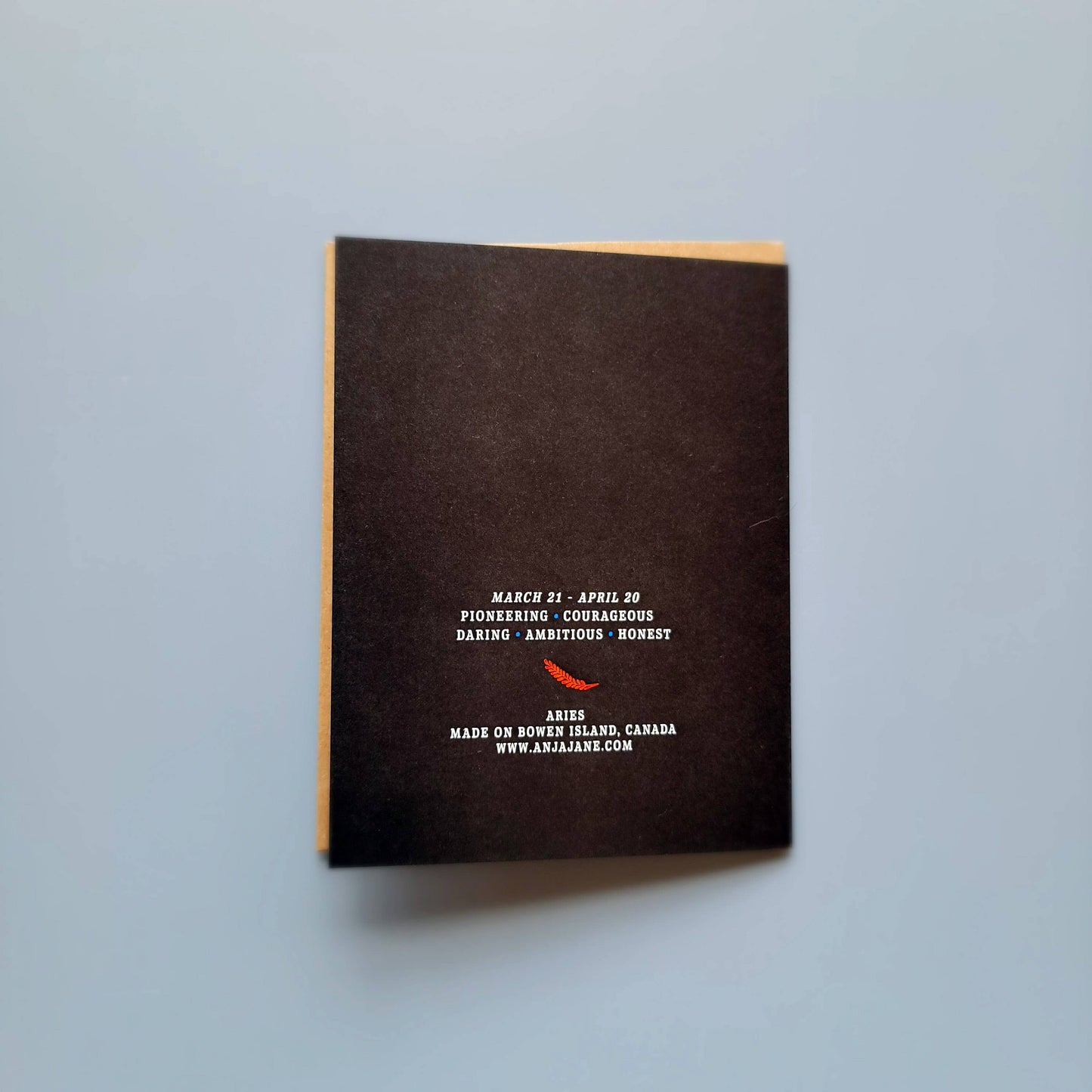 Aries Zodiac Greeting Card
