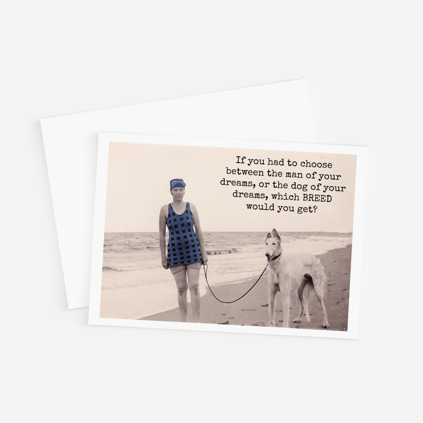Card. If You Had To Choose Between The Man of Your Dreams...