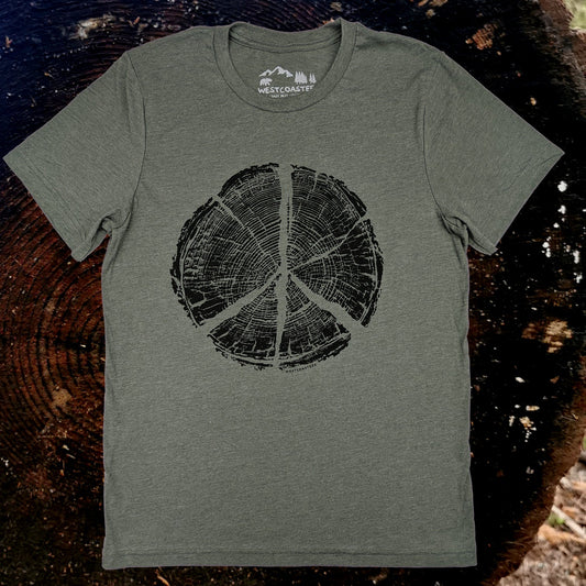 Tree Peace Adult unisex T-shirt
