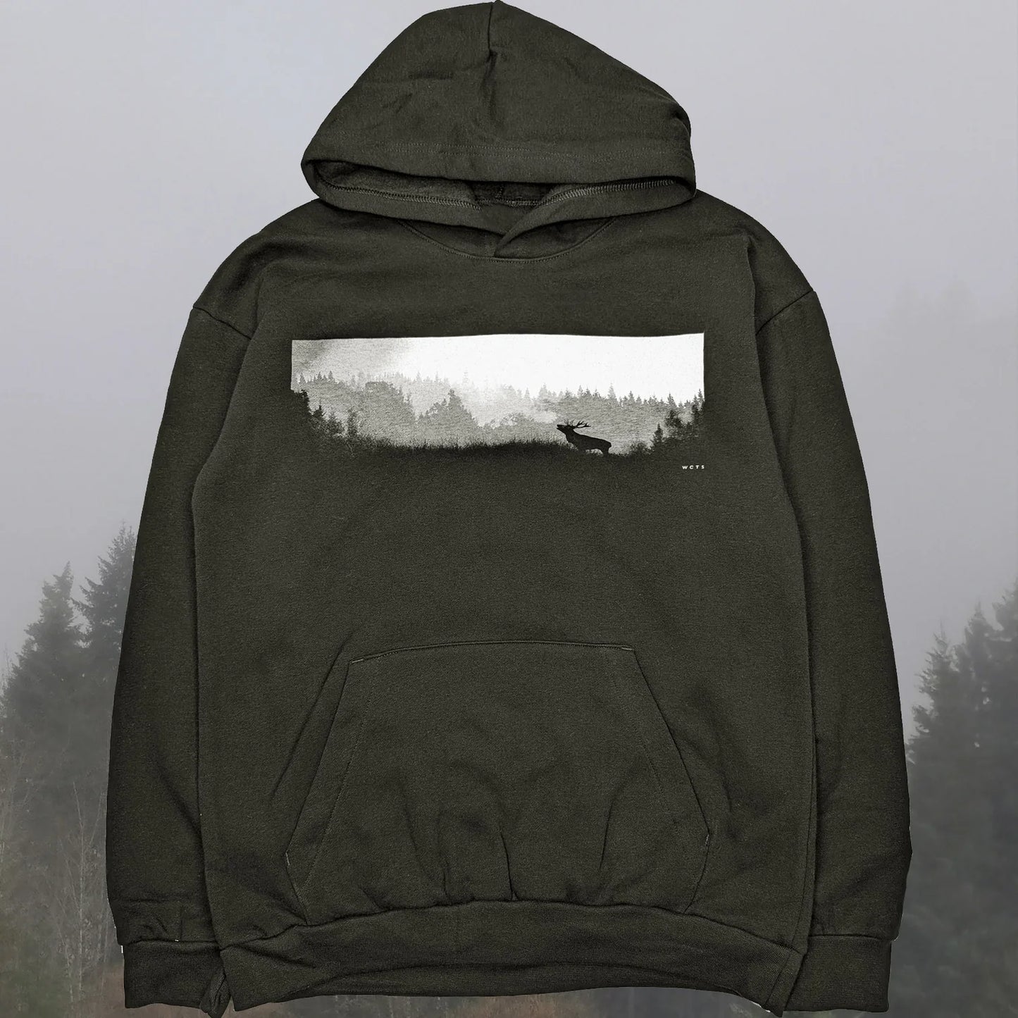 Misty Elk Hoodie Unisex