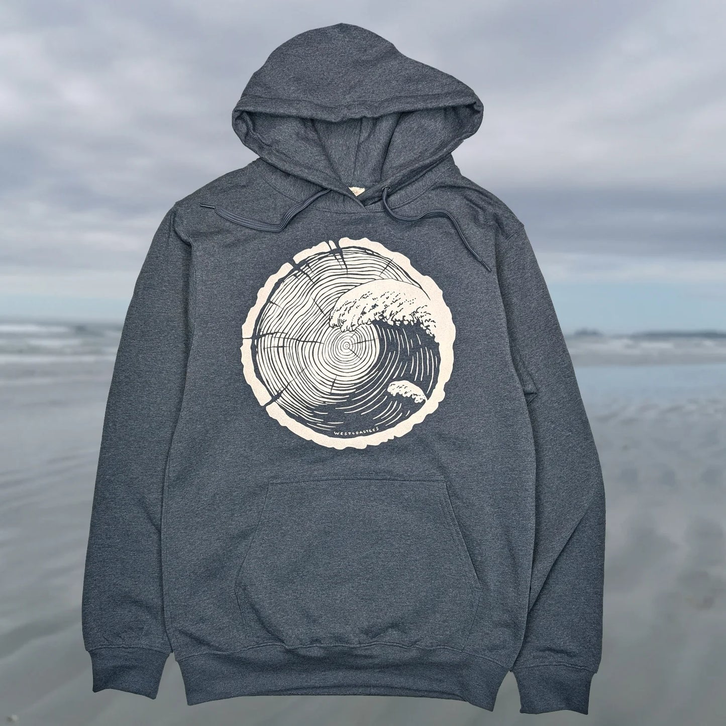 Tree Wave unisex hoodie